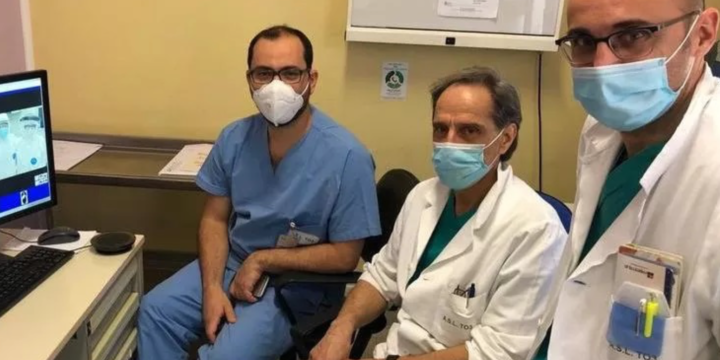 Coronavirus, a Rivoli il paziente appena operato verrà “visitato” a distanza via video